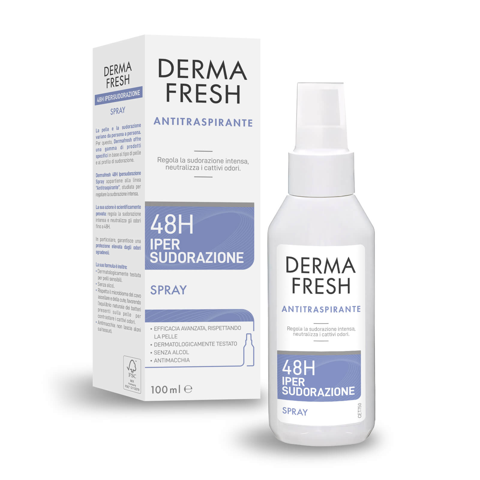 Dermafresh IPERSUDORAZIONE 48H Spray